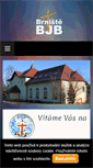 Mobile Screenshot of bjb-brniste.cz